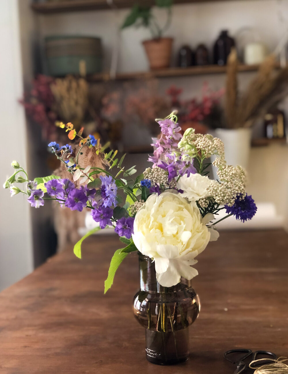 fête des mères fleuriste toulouse fleurs françaises bouquet et vase