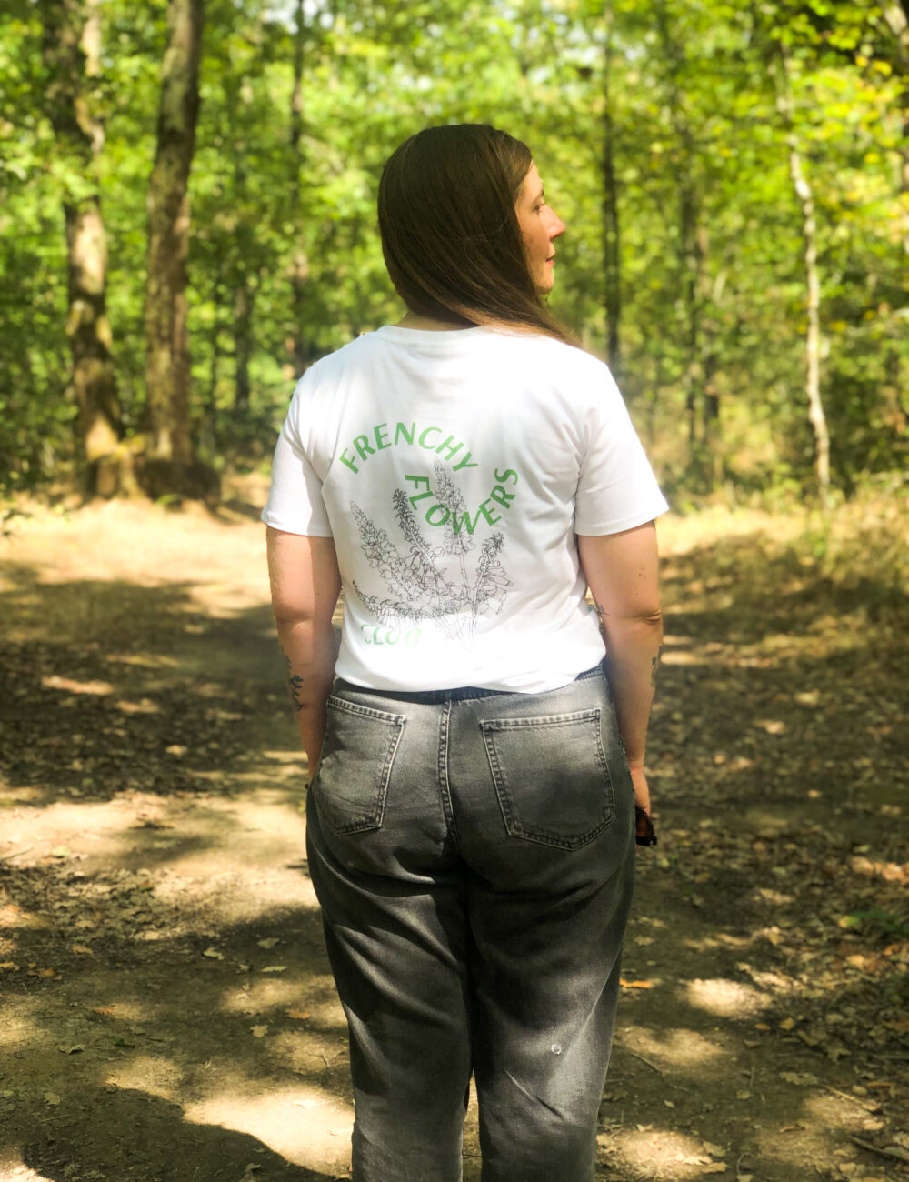 T-shirt frenchy flowers club – Image 3