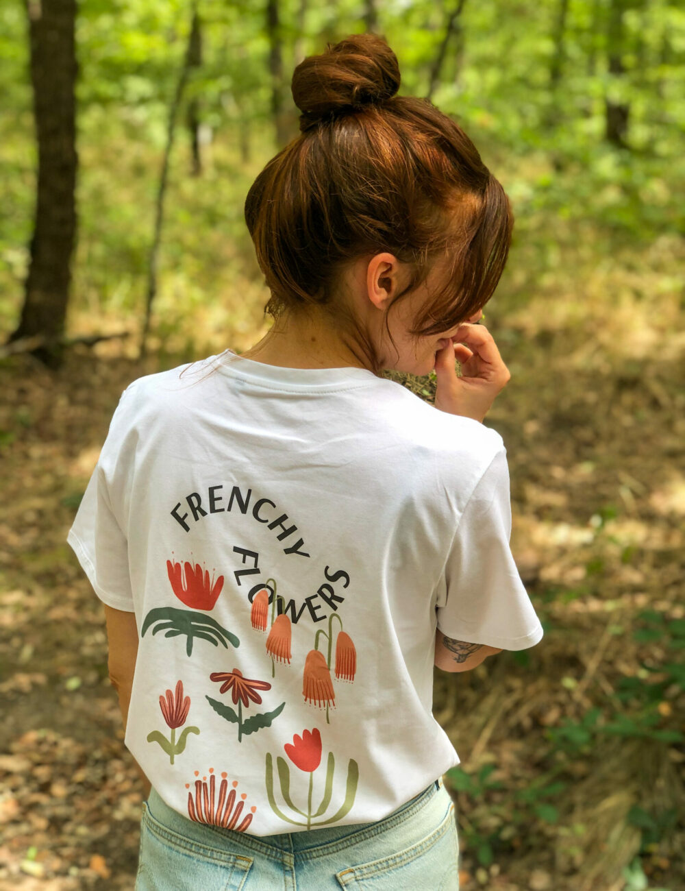 T-shirt frenchy flowers club – Image 4
